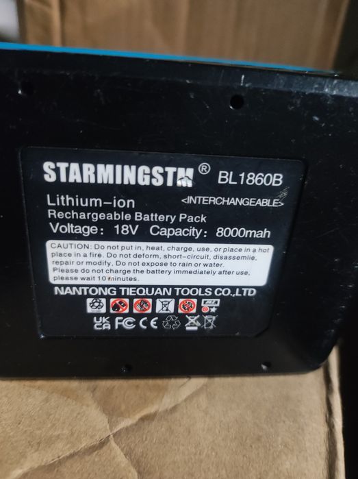 4 baterias 18 v compatíveis com Makita