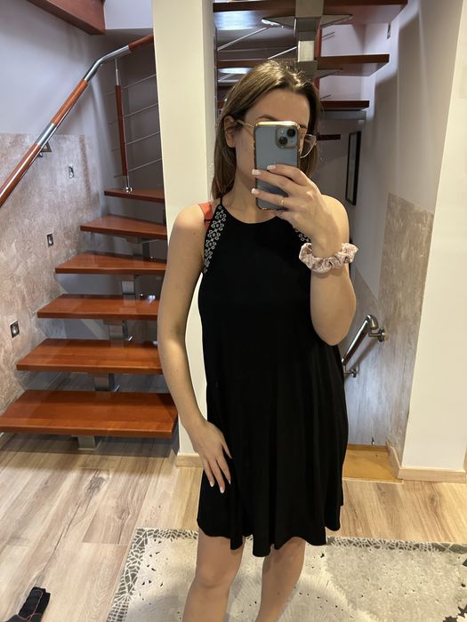 Sukienka letnia czarna Reserved XS/S