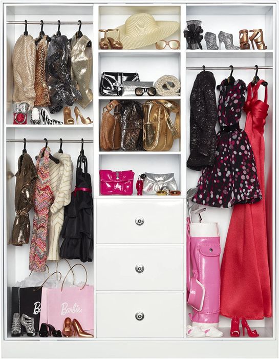 Barbie Look шафа Wardrobe Mattel 2012