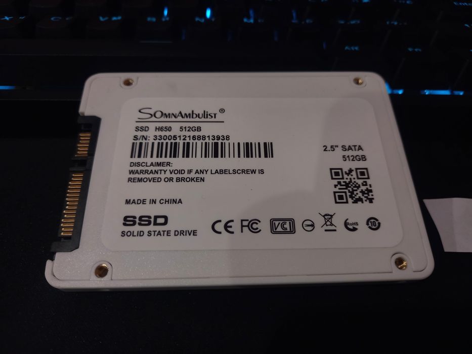 Ssd 512 gb sata 2.5