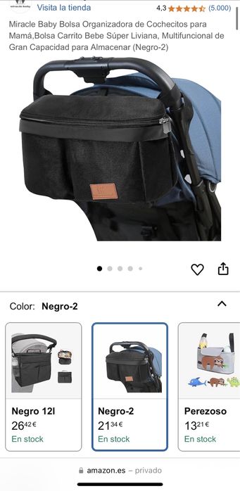 Saco organizador de carrinhos bebe para mãe