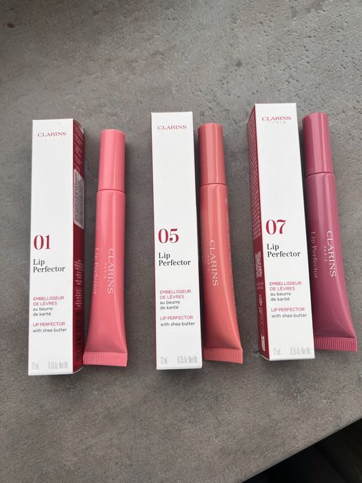 Clarins блиск для губ 01, 05 та 07 оригінал