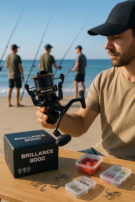 Carreto de Pesca - Brillance 9000 - Novo!!