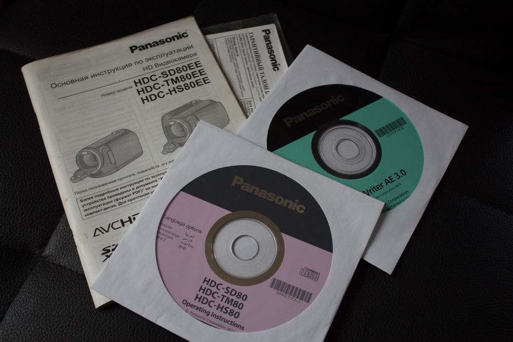 Відеокамера Panasonic HDC-HS80 Black