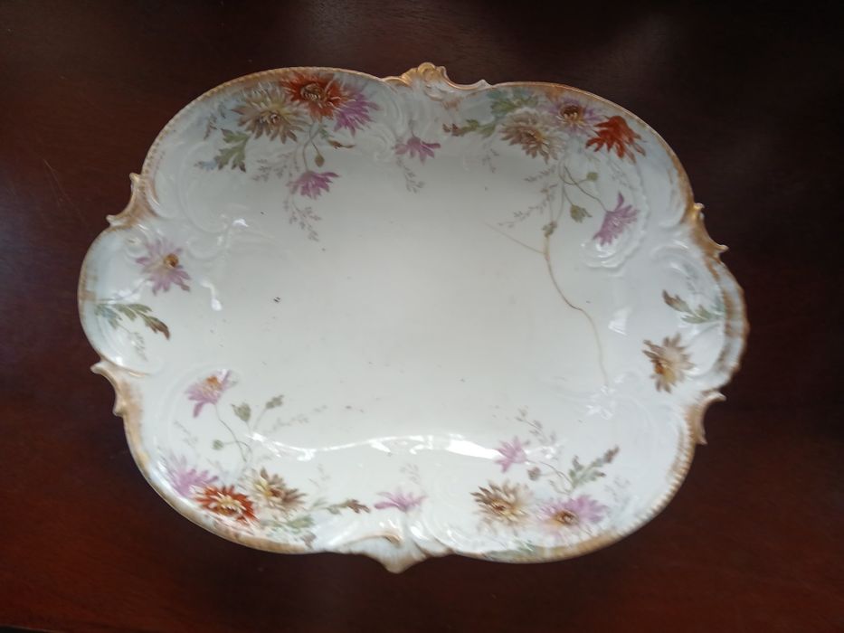 Rosenthal sanssouci 1891_1906 r. ręcznie malowana porcelana uszkodzona