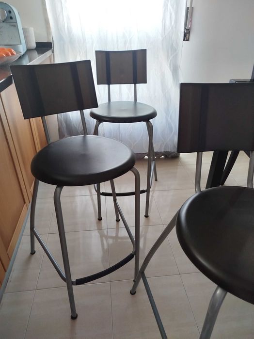 Bancos altos para cozinha - Reservado actualmente