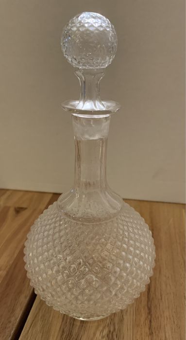 Duas Garrafas de bolha de vidro pequenas