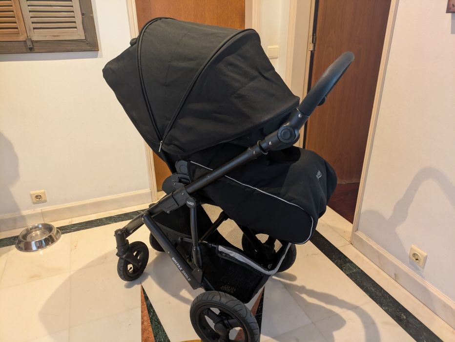 Carrinho Britax Smile (Trio com Ovo e Alcofa)