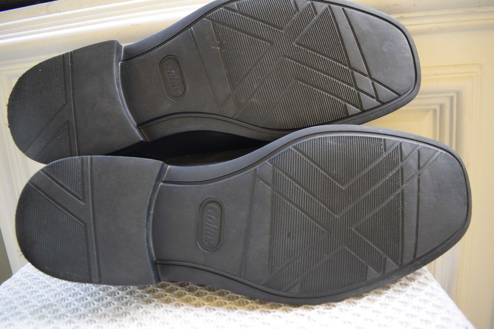 кожаные туфли слипоны Gallus Германия р. 41 на р. 42 27,3 см