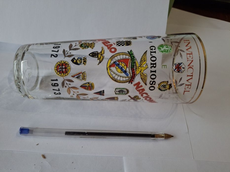 Copo benfica SLB vintage campeão nacional.72 73 invencivel