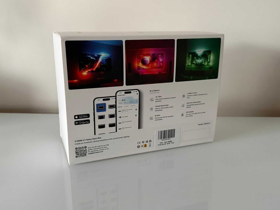 Ambilight - FANCYLEDS SYNC BOX HDMI 3-portowy