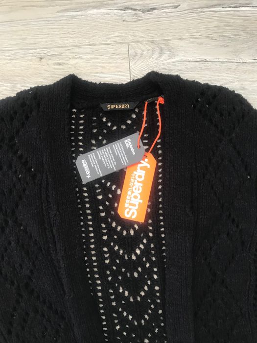 Оригінал! Кардиган Superdry в’язаний L Л кофта худі супердрай