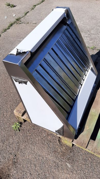 Витяжка зонт витяжний нерж пристінний преміум