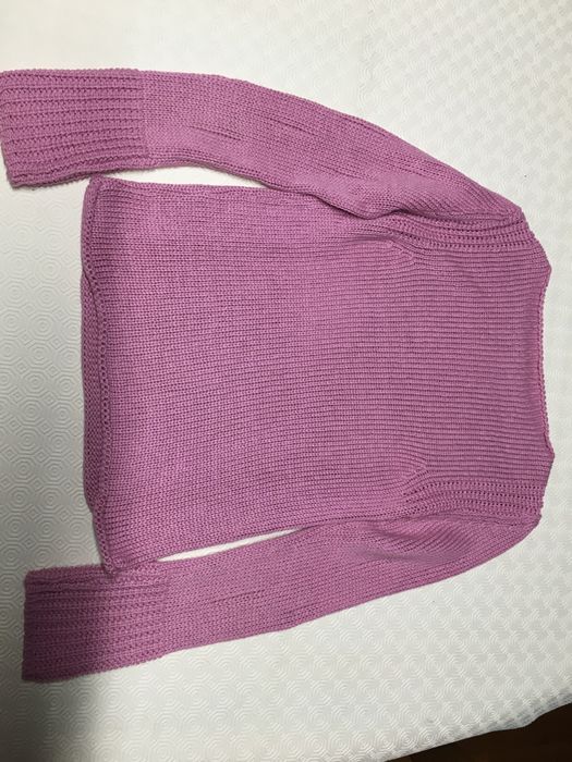 Camisola malha cor de rosa M