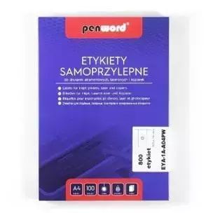 Etykiety Samoprzylepne A4/100K 8X105X74Mm. Nowy Produkt
