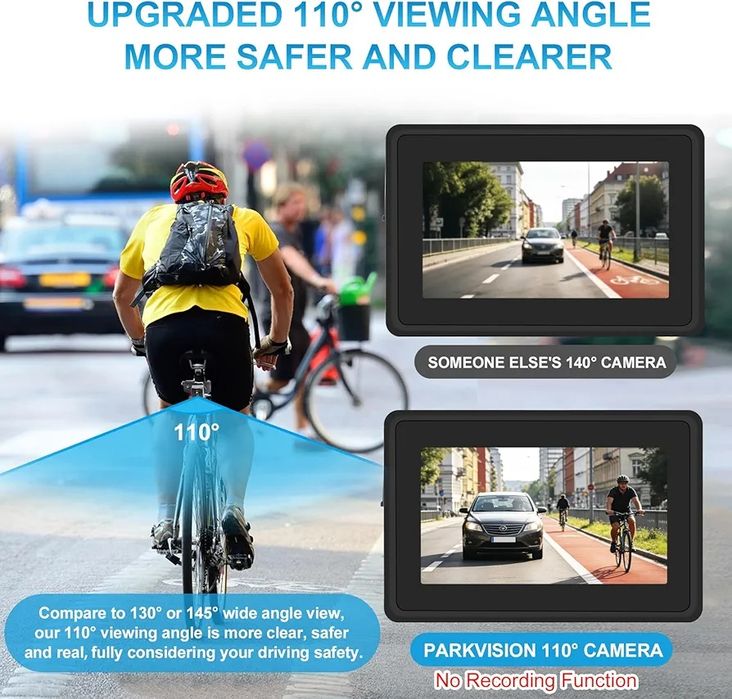 PARKVISION BK-430 kamera  rowerowa wsteczna 1080p