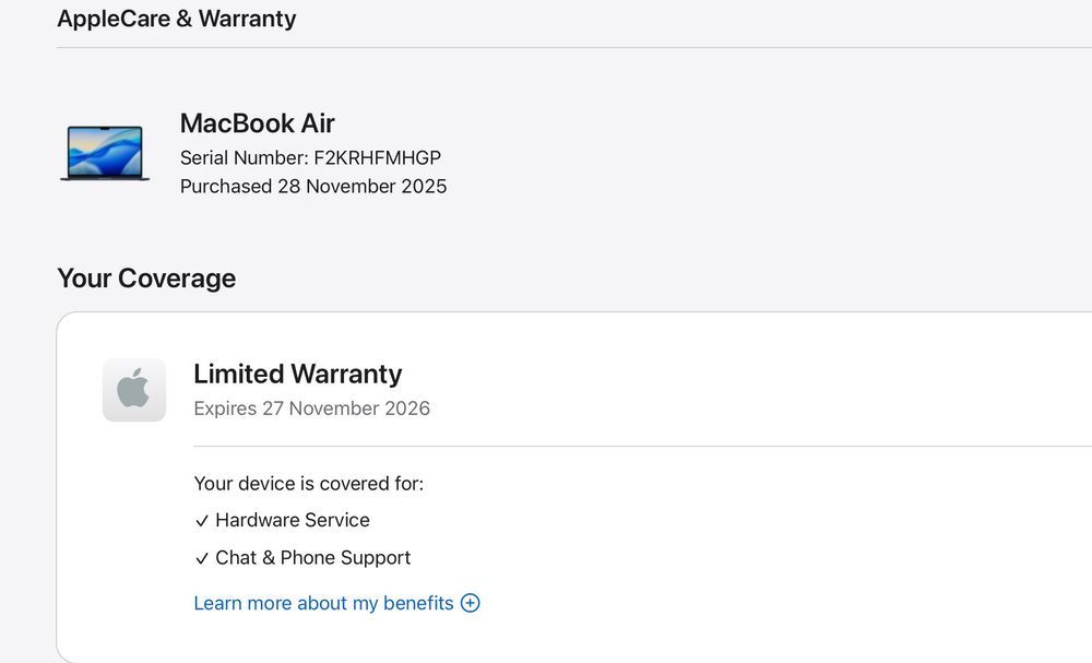 MacBook AIR 13 M4 10 CPU/ 8 GPU/ 16 RAM/ 256 Midnight MW123