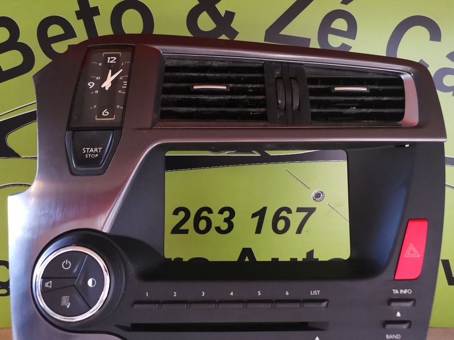 CITROEN DS5 COMANDO SOFAGEM / RÁDIO MULTIFUNÇÕES - Z272