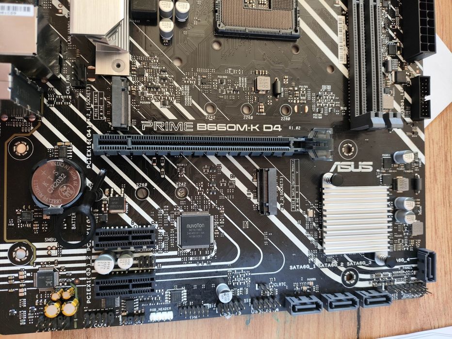 ASUS PRIME B660M-K D4 (LGA1700) – Uszkodzony Socket / Pogięte Piny