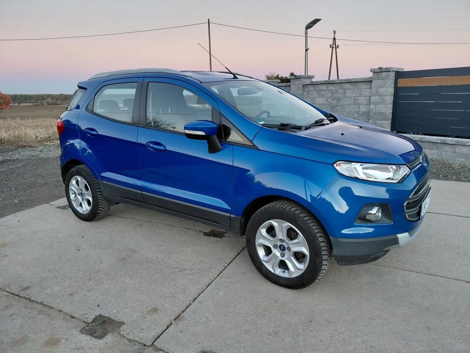 Ford EcoSport 1.5 diesel sprowadzony z Niemiec zarejestrowany zadbany