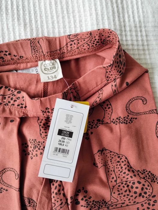 NOWE Leginsy dziewczęce długie Smyk, r. 134cm