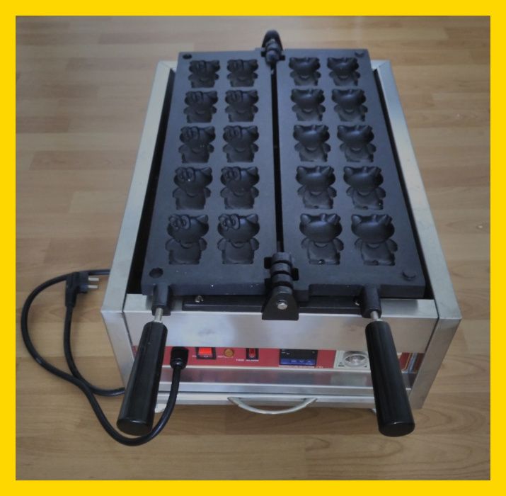 2 Máquinas Waffles (Mickey + Hello Kitty)  Lote Barato