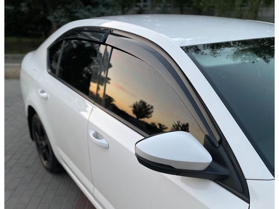 Skoda Octavia III A7 2013-2019рр. Вітровики (4 шт., Sunplex Sport)