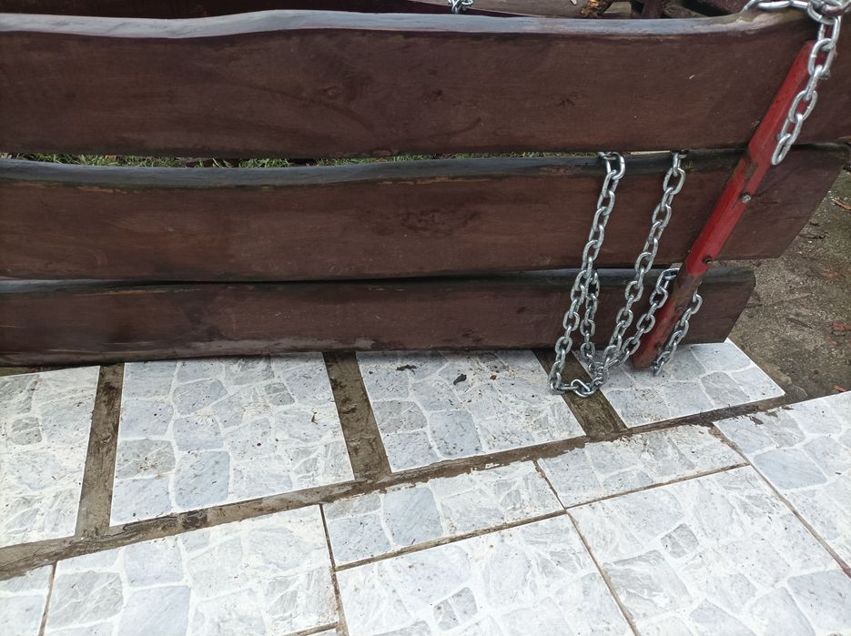 Siedzenie drewniane do huśtawki