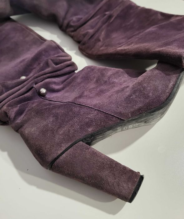 Botas Altas Roxas