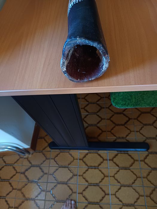 Didgeridoo, adquirido em Darwin na Austrália