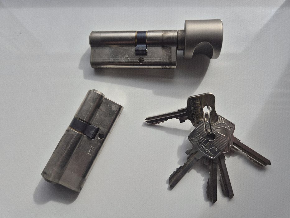 WILKA zestaw wkładek zamkowych. System jednego klucza firmy WIKEND