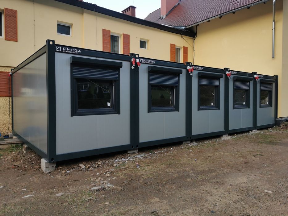 Kontener socjalno biurowy / wartownia / stróżówka / barak