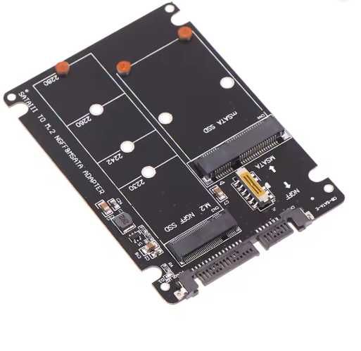 Adaptador SATA para  Disco M2 NGFF e MSATA SSD443029552701777922
