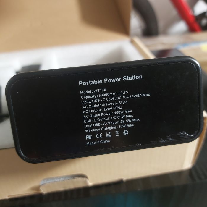 stacja ładująca przenośna 220 V, PD 65 W, indukcja