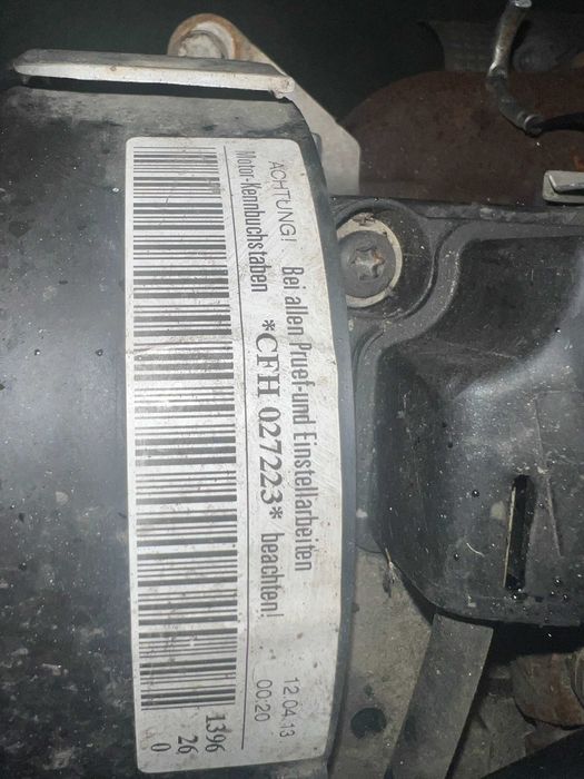 Motor VW Golf VI 6 Skoda caddy 2.0 TDI Ref: CFH