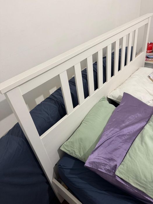 Cama casal ikea usada