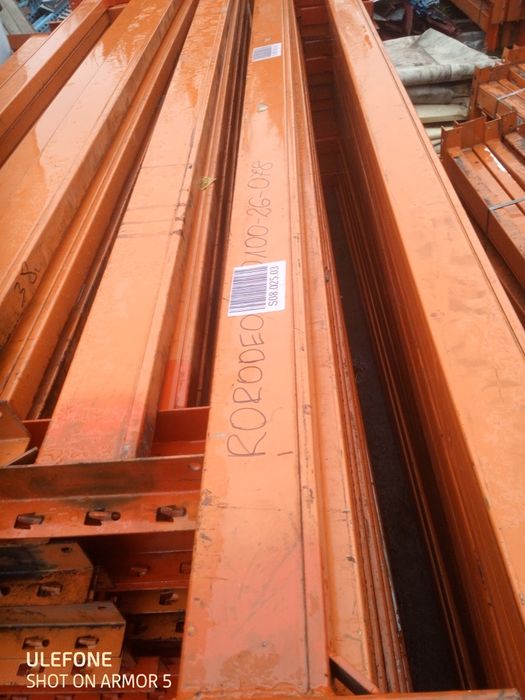 Regał paletowy magazynowy Dexion 25m długi na 108palet dowóz