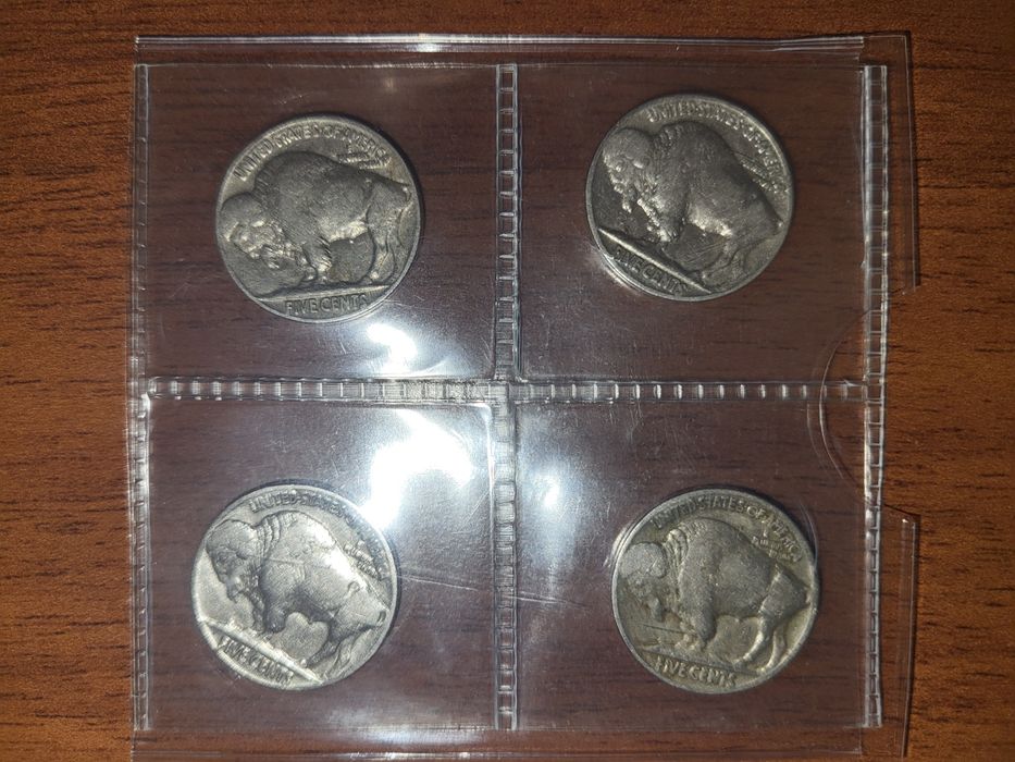 США 5 центов Buffalo индеец.