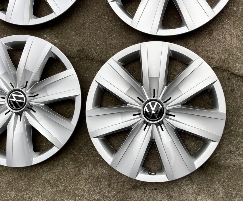 4szt Kołpaki 16” Oryginalne VW Volkswagen kolpaki VAG r16