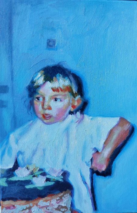 "Urodziny" obraz olejny