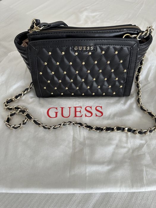 Mala a tiracolo preta GUESS (como nova)