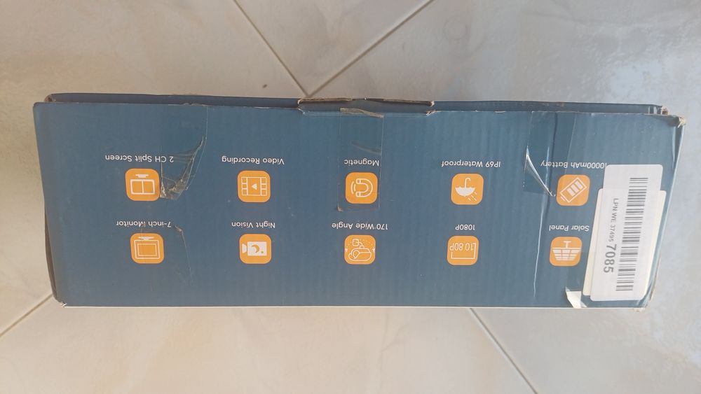 Câmara de vigilância auto