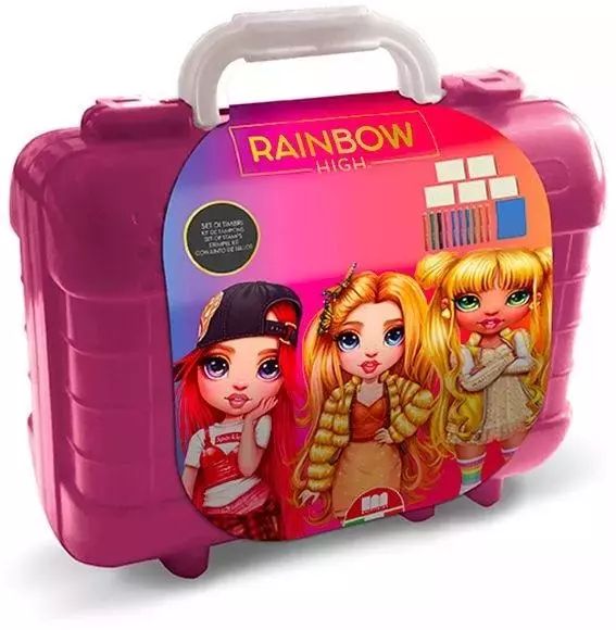 Rainbow High - pieczątki travel set. Nowy Produkt