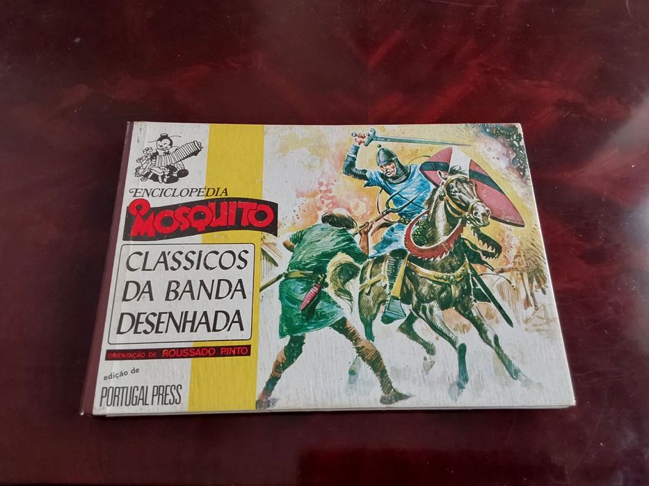 Enciclopédia O Mosquito, completa, capa dura, Editorial- 1973