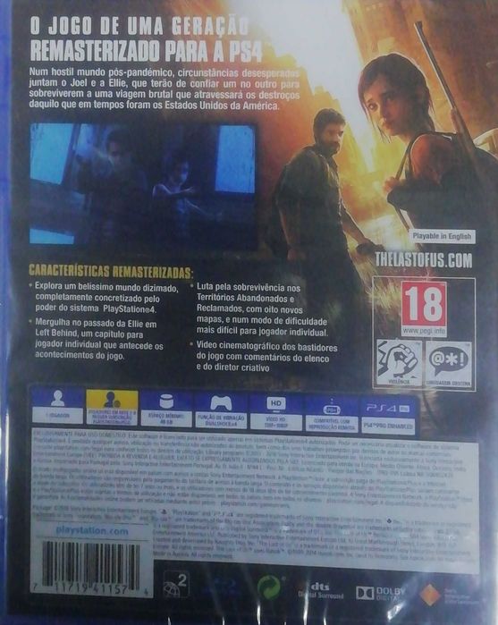 Jogo Playstation 4 novo