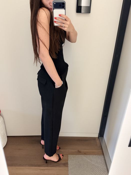 Штани Zara чорні класичні, розмір XS