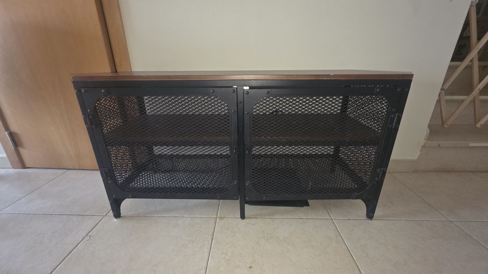 Móvel Tv preto - FJÄLLBO - 100×36×54