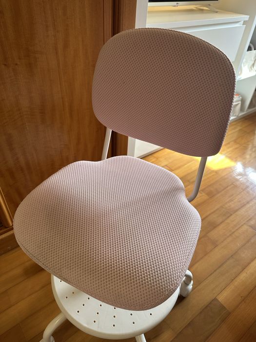 Cadeira Secretaria Ikea Rosa