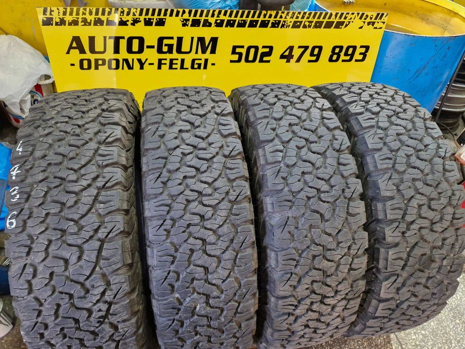 Opony Letnie 255/70R18 BFGoodrich All Terrain T/A 4sztuki Montaż