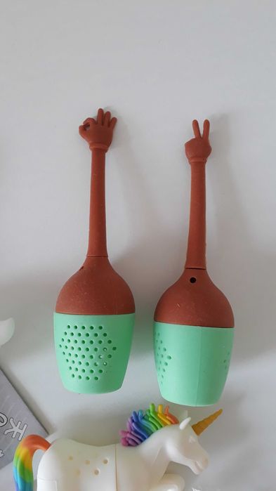 Силиконовое ситечко для чая